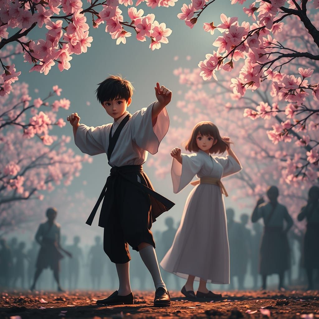 Sisterly Bond in Haunting Anime Flashback: Martial Arts and ...