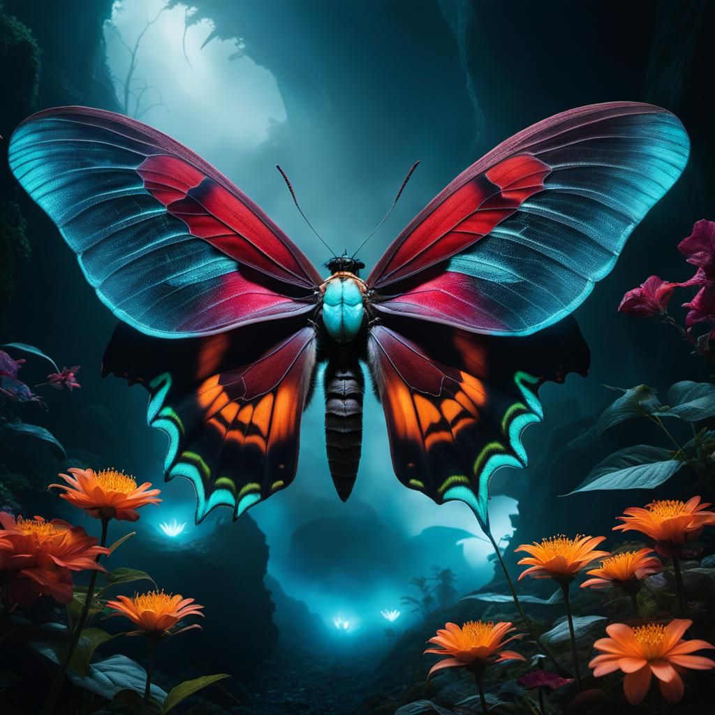 Moth flowers