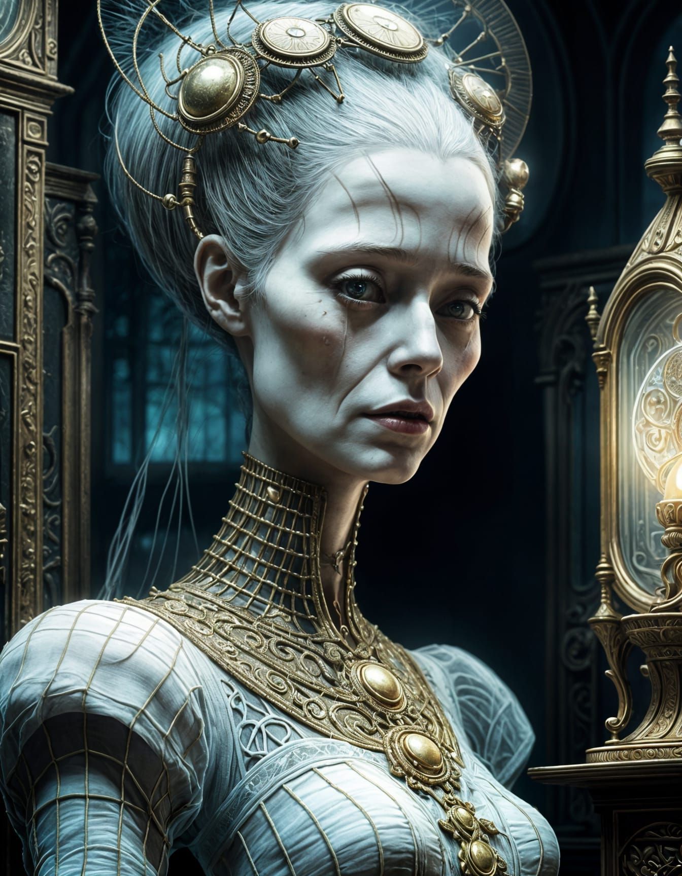 The Surreal Uncanny Nanny: A Digital Matte Painting