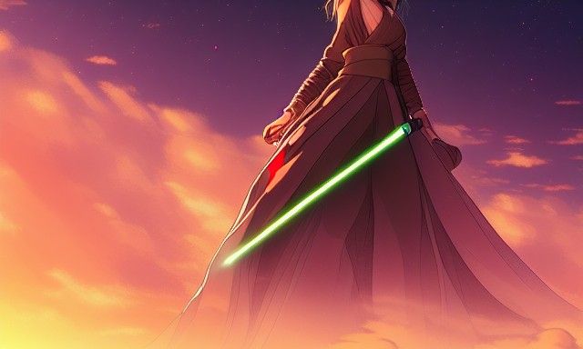 Star Wars Jedi Temple: Digital Illustration