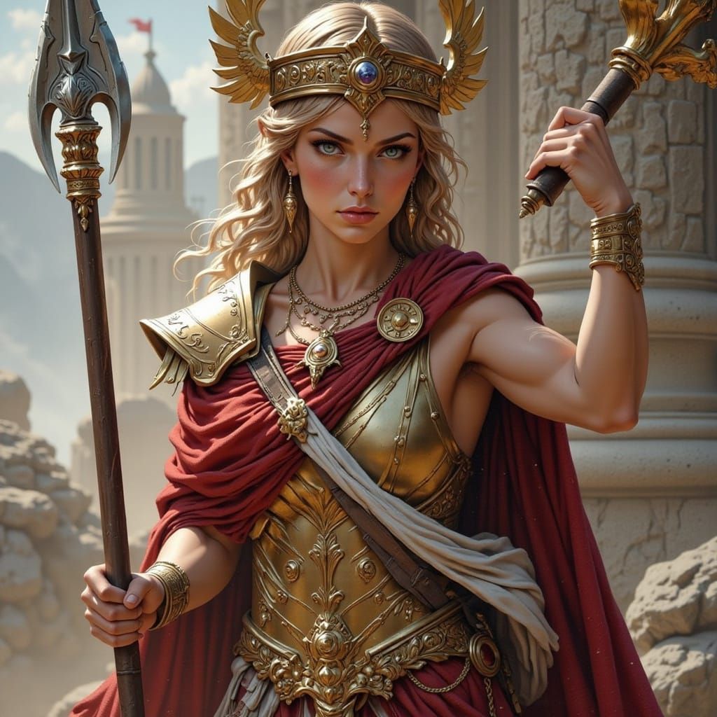 Minerva Goddess of Wisdom and War