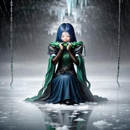 Envy's grip, a constricting chain,
Holding back on dreams untold.
But love's gentle rain, like warm refrain,
Melts the i...