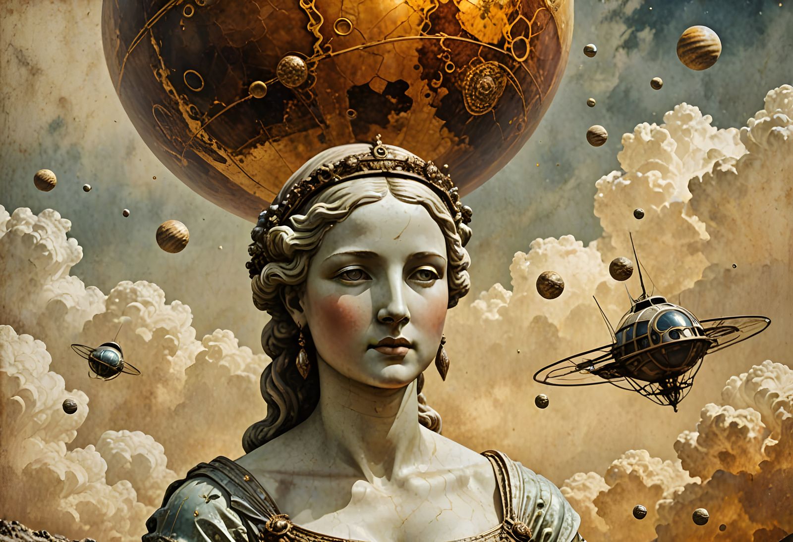 Venus Reimagined: Oil Painting with Cyber Sfumato