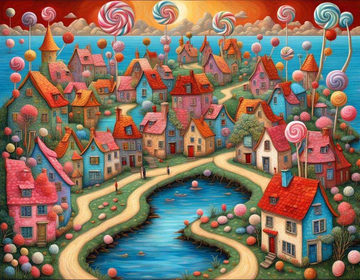 Candy village
