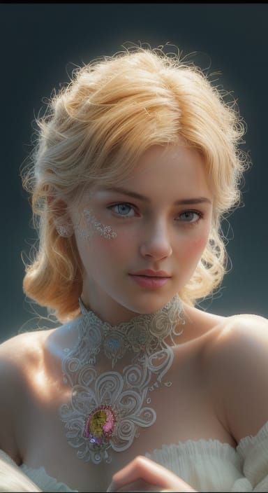 Photorealistic Digital Painting with Vibrant Colors