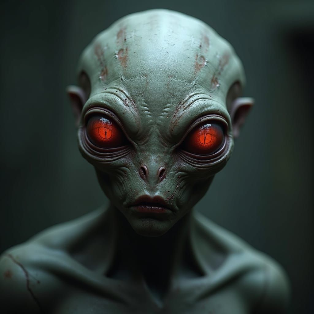 Red Eyed Alien