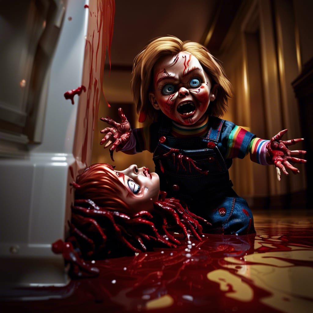 Chucky just could not stay out of Room 237