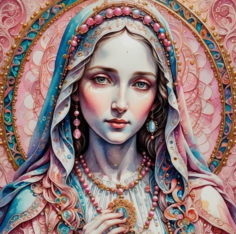 Betet täglich den Rosenkranz (zu Maria) Worte der Muttergottes (Muttergöttin) bei all ihren Erscheinungen (vormals Perch...