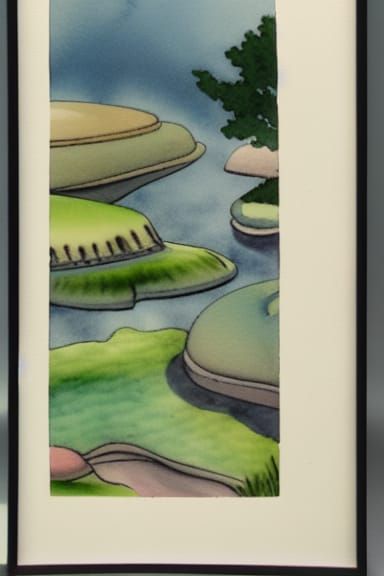 Sander Sisters: Watercolor Cel-Shaded 3D Parallax