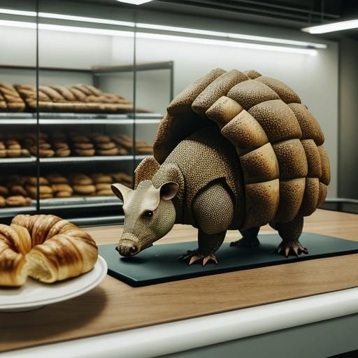 Croissant armadillo