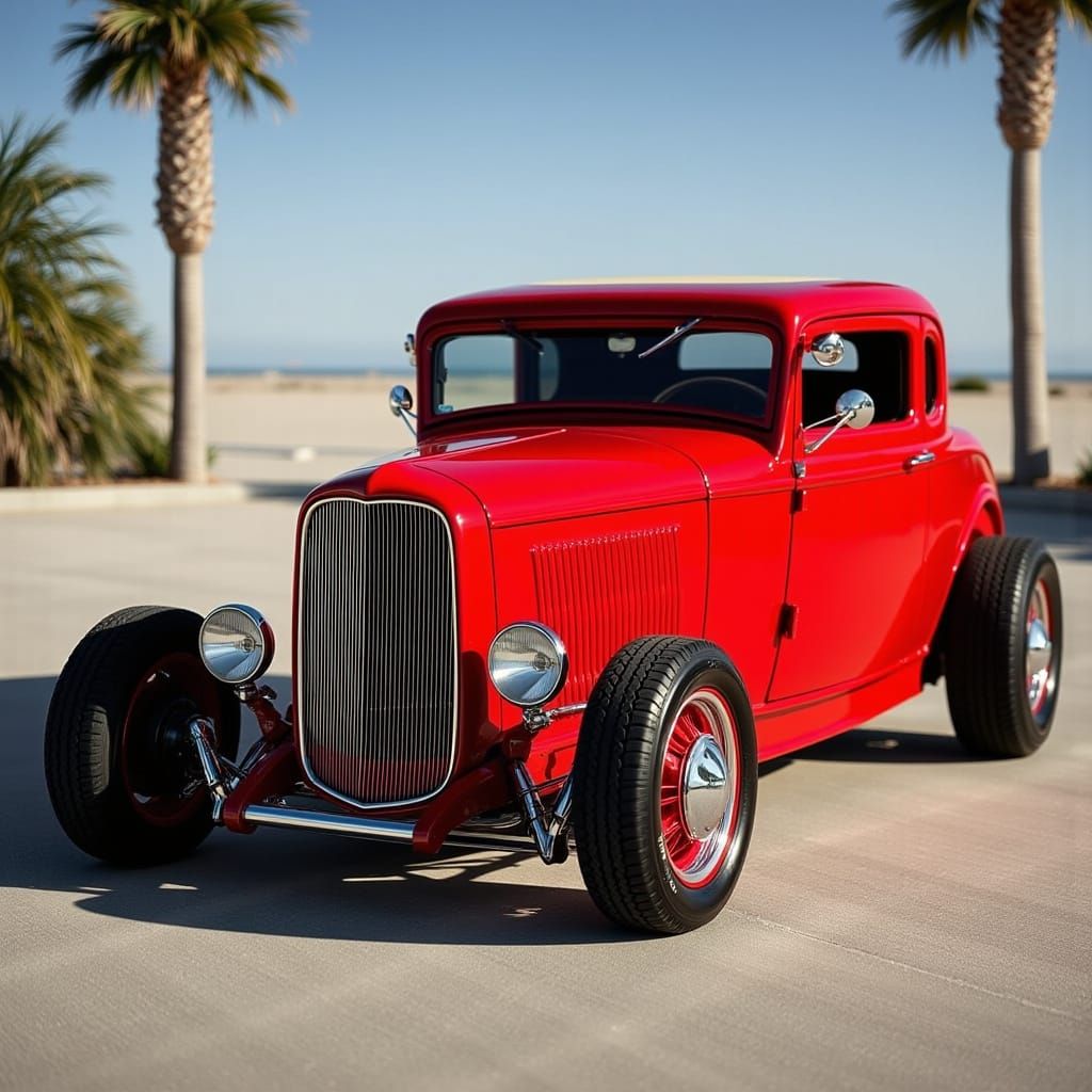 1932 Ford 5-Window Tribute Coupe <lora:HyperPhotoRealism:1.0...