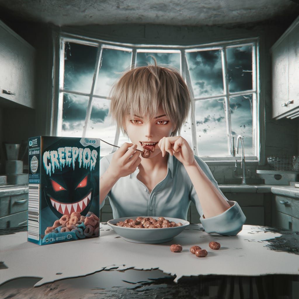 Creepy breakfast
