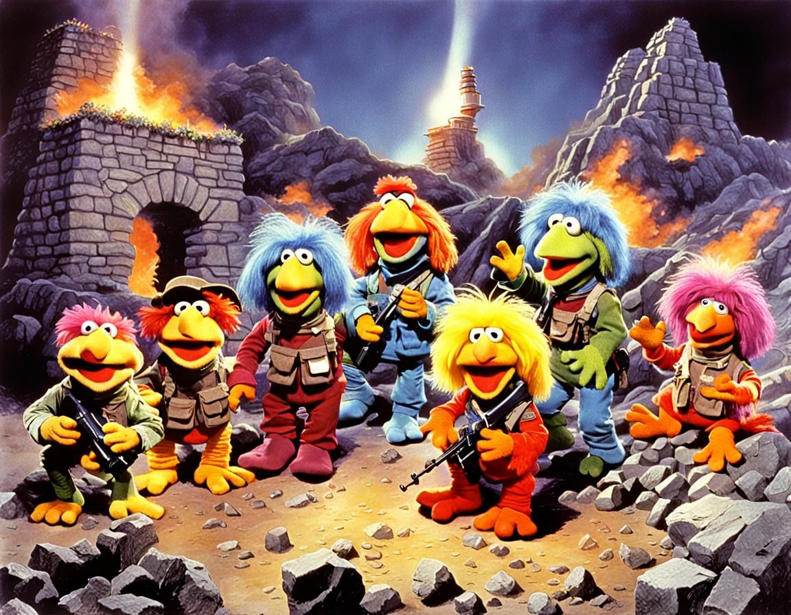 Fraggle Defense Forces Demolish Doozer University