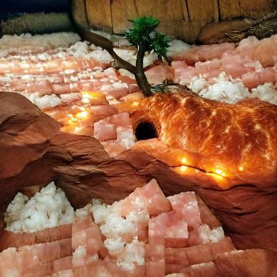 Enchanting Himalayan Salt Cave Interior