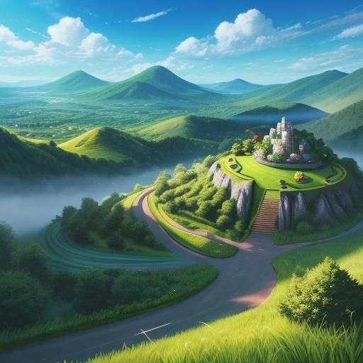 Sonic the Hedgehog in Green Hill Zone