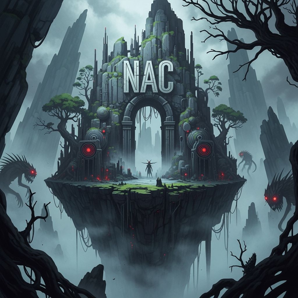 Mysterious Aros Island with Dark Gothic Atmosphere