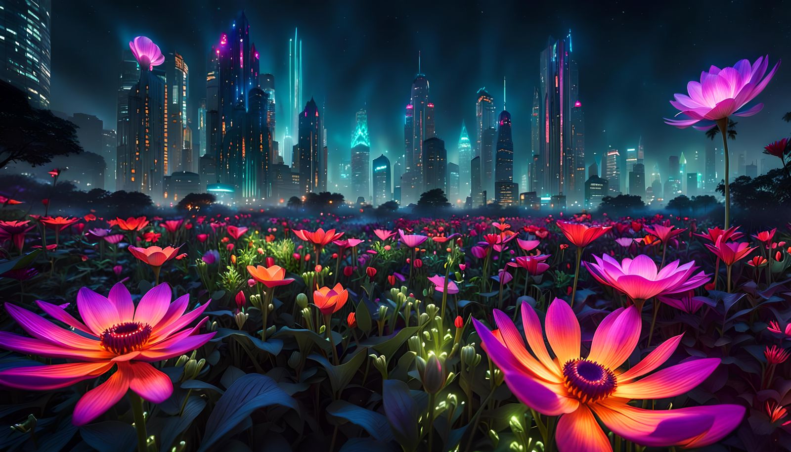 Surreal Postapocalyptic Megacity Reveals Hidden Sci-Fi Garde...