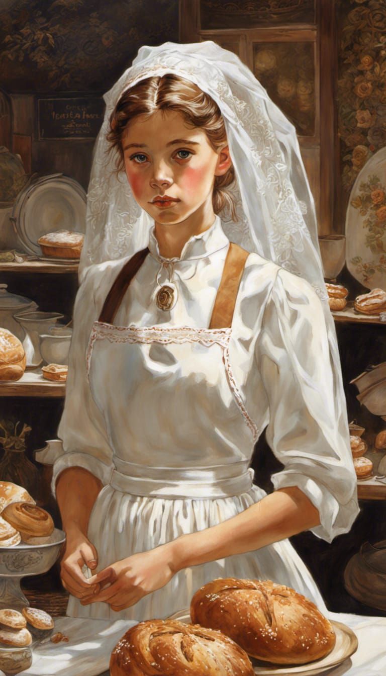 Shy baker’s daughter