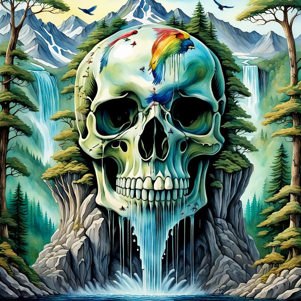Human skull