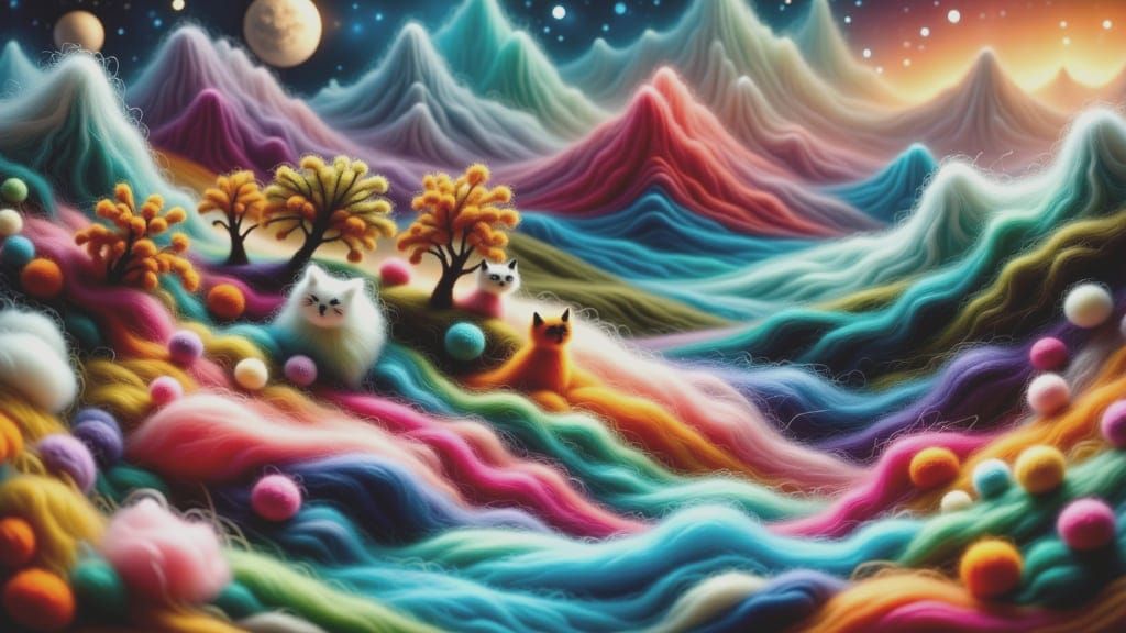 In Their Fluffy World