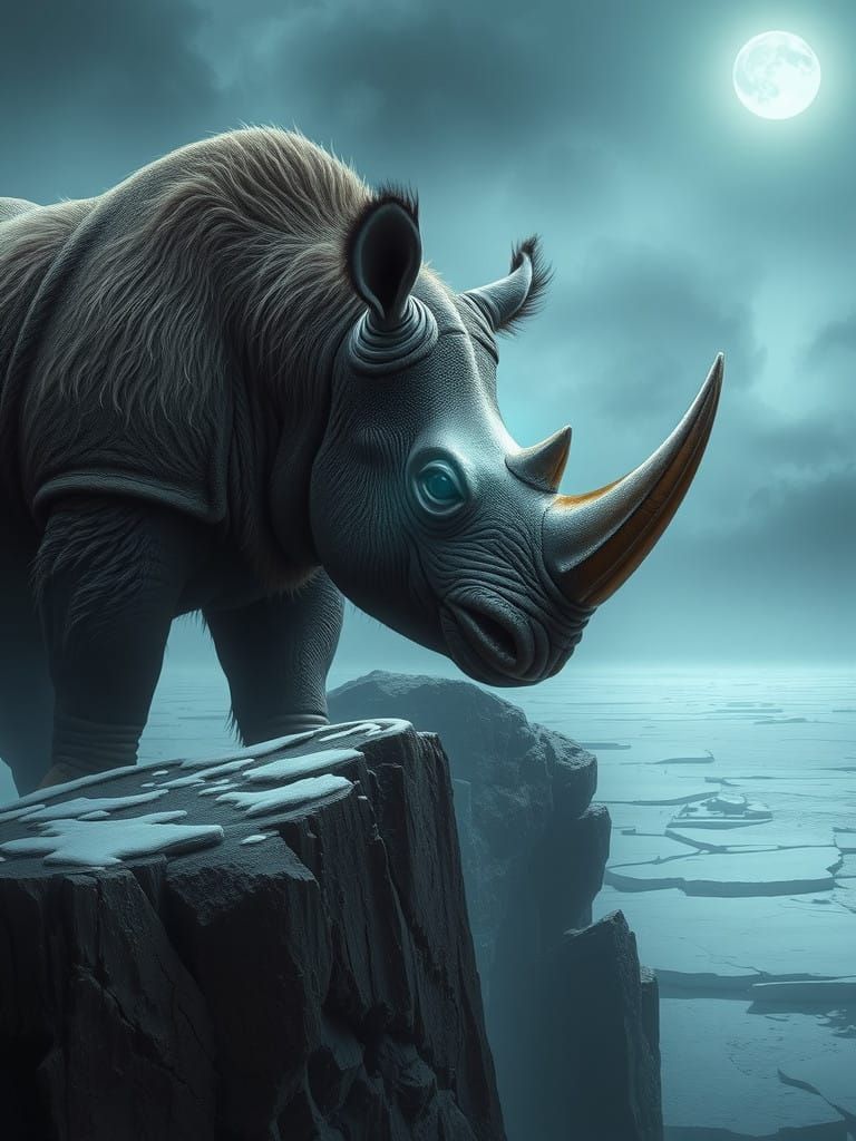 Woolly Rhino