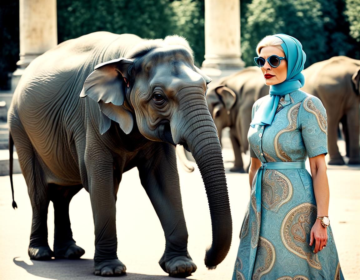 1960s Undercover Agent at Schönbrunn Zoo