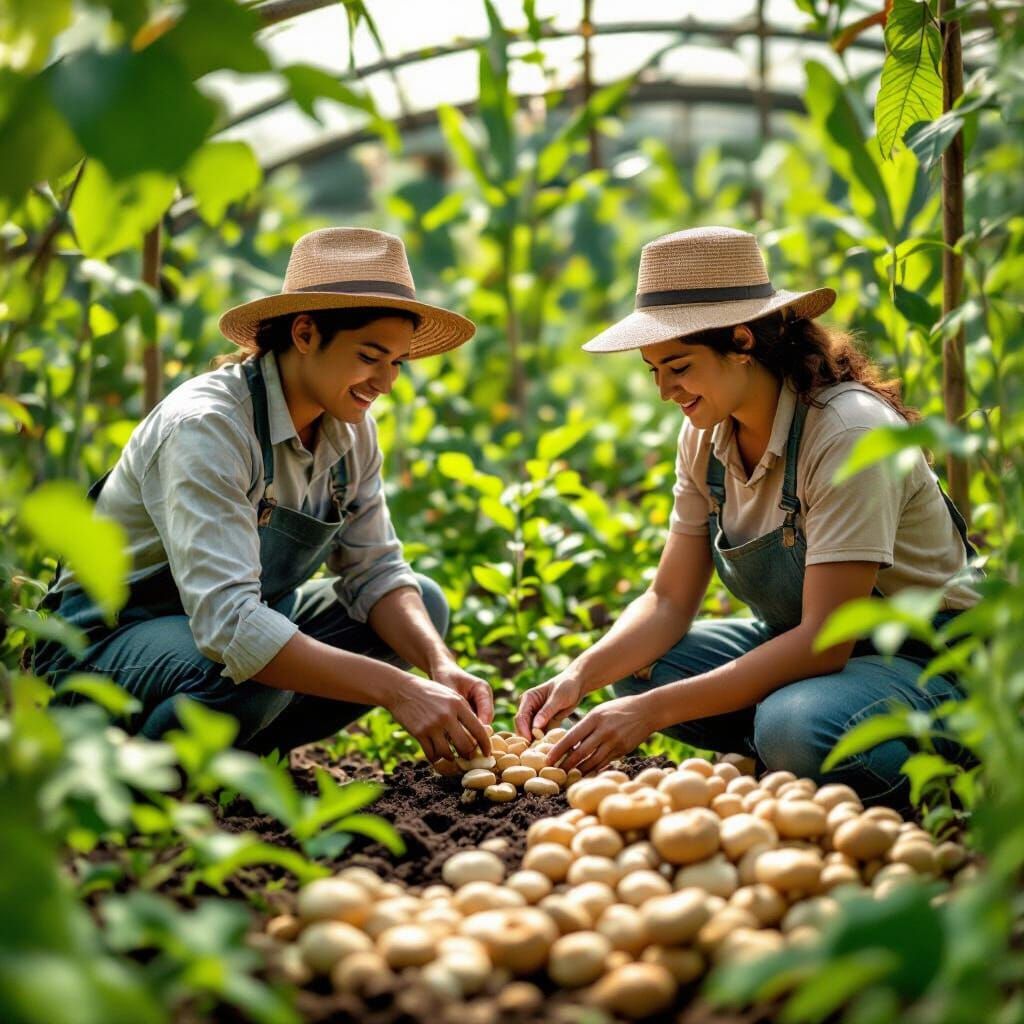 Sustainable Mushroom Farming Business Plan Cover