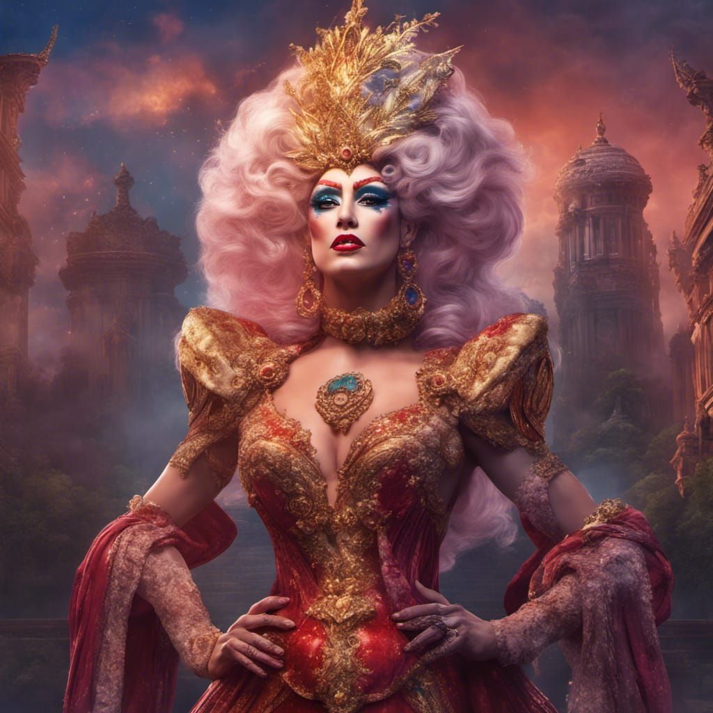 Donald Trump as Drag Queen Prima Donna