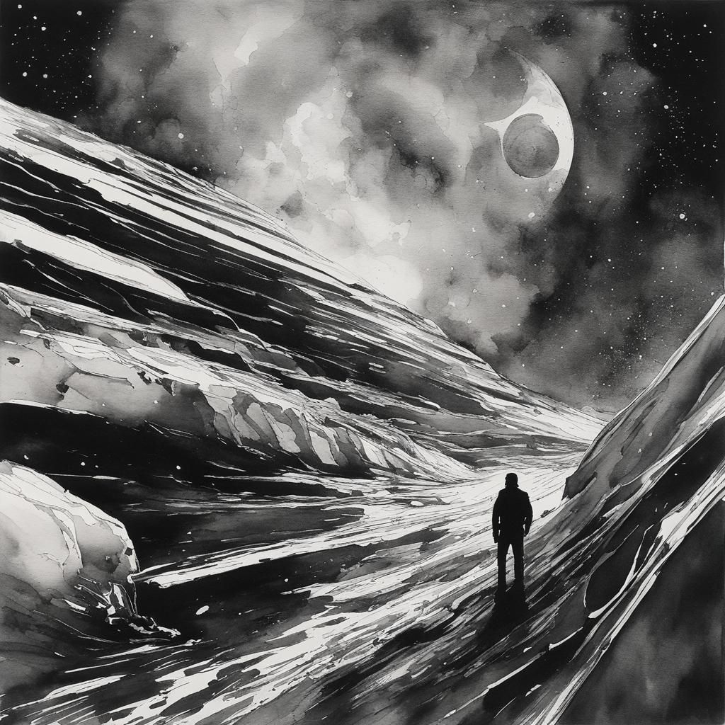 Lonely Astronaut Drifting in the Void