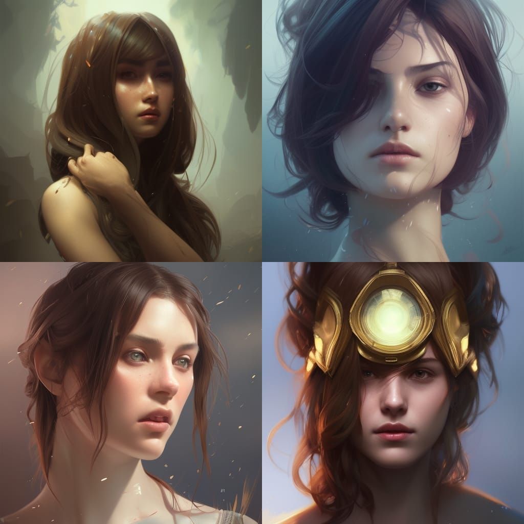 Detailed Portrait with Dynamic Lighting and Intricate Detail