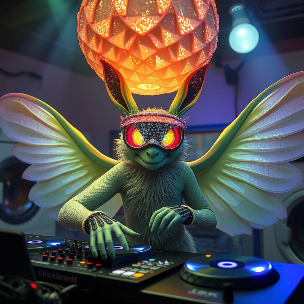 Surreal DJ Mixes ABBA in Dreamy Club