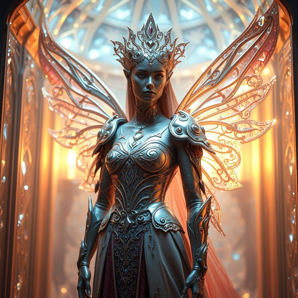 A total métallic fairy