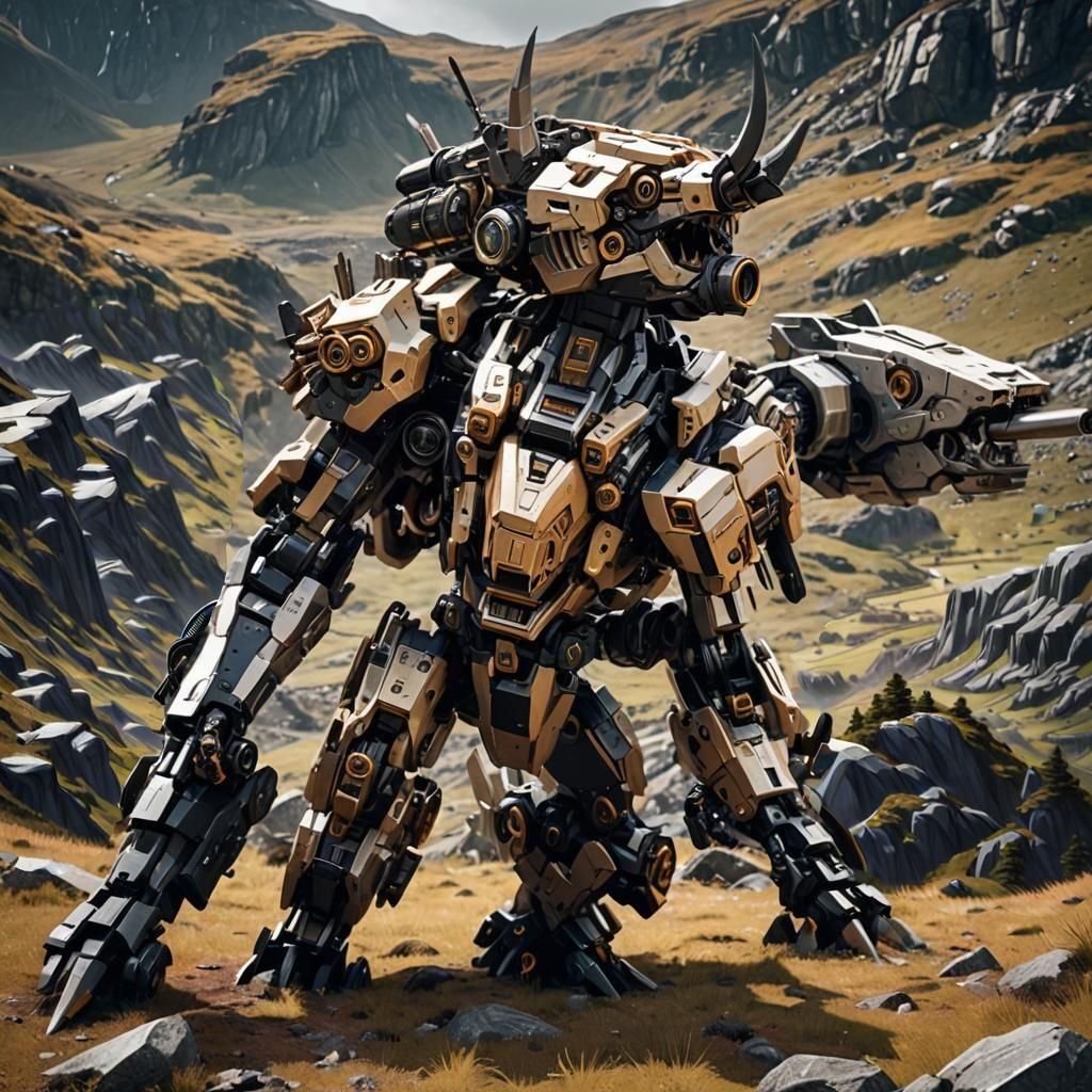 Picturesque Scottish Highlands Landscape