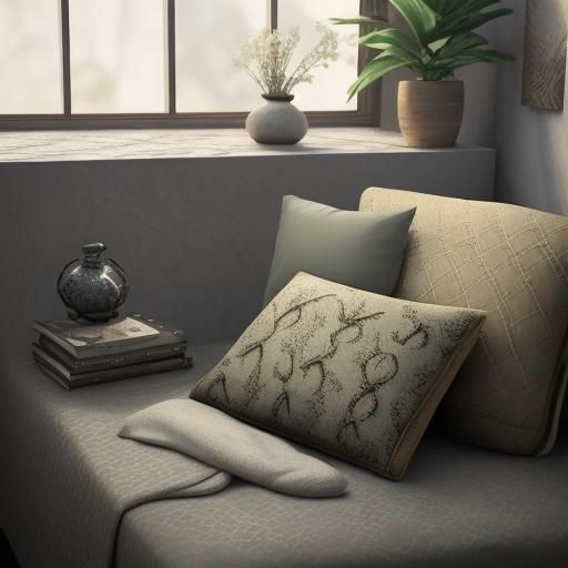 Animals Sleeping on Pillow in 3D Cinematic Style