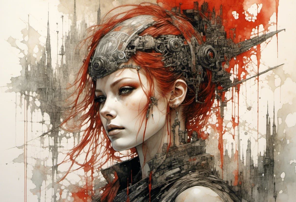 Disease of the Will in Watercolor Style