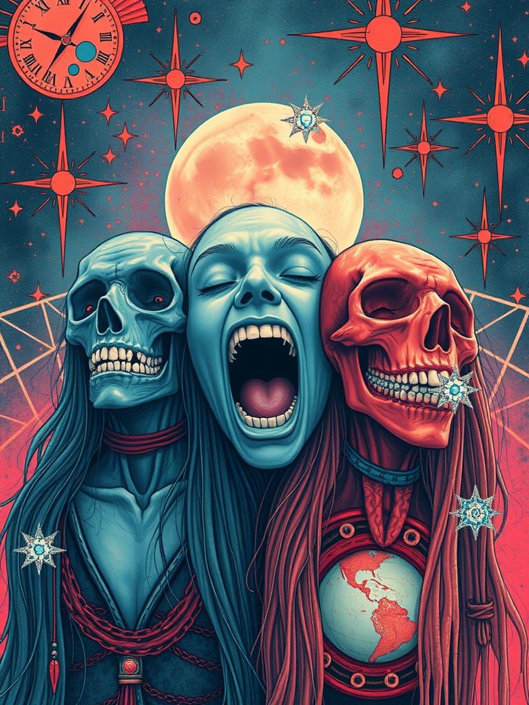 Berlin Girls with Sharp Teeth: Cursed Echoes