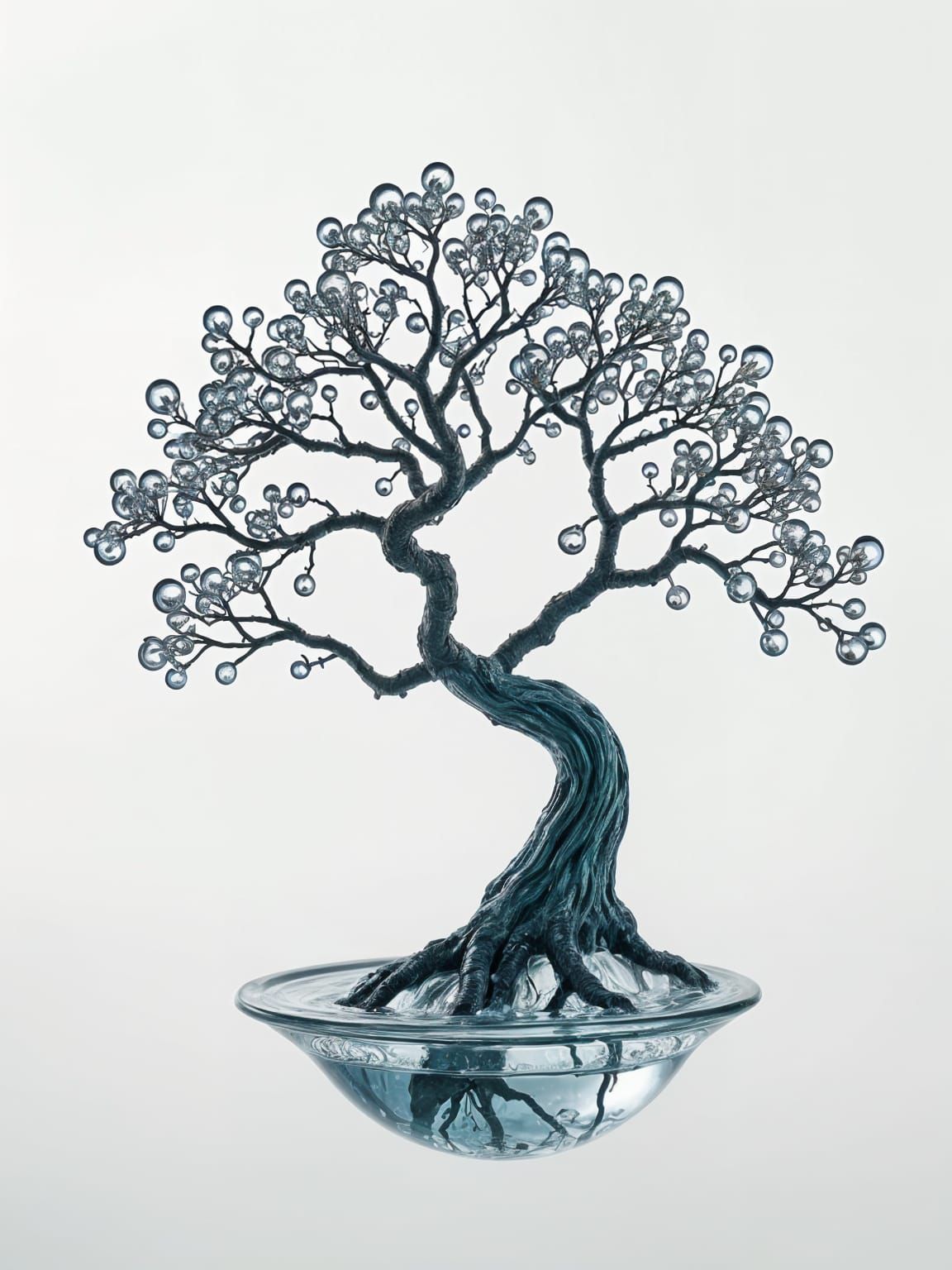 Hyperrealistic Water Bonsai