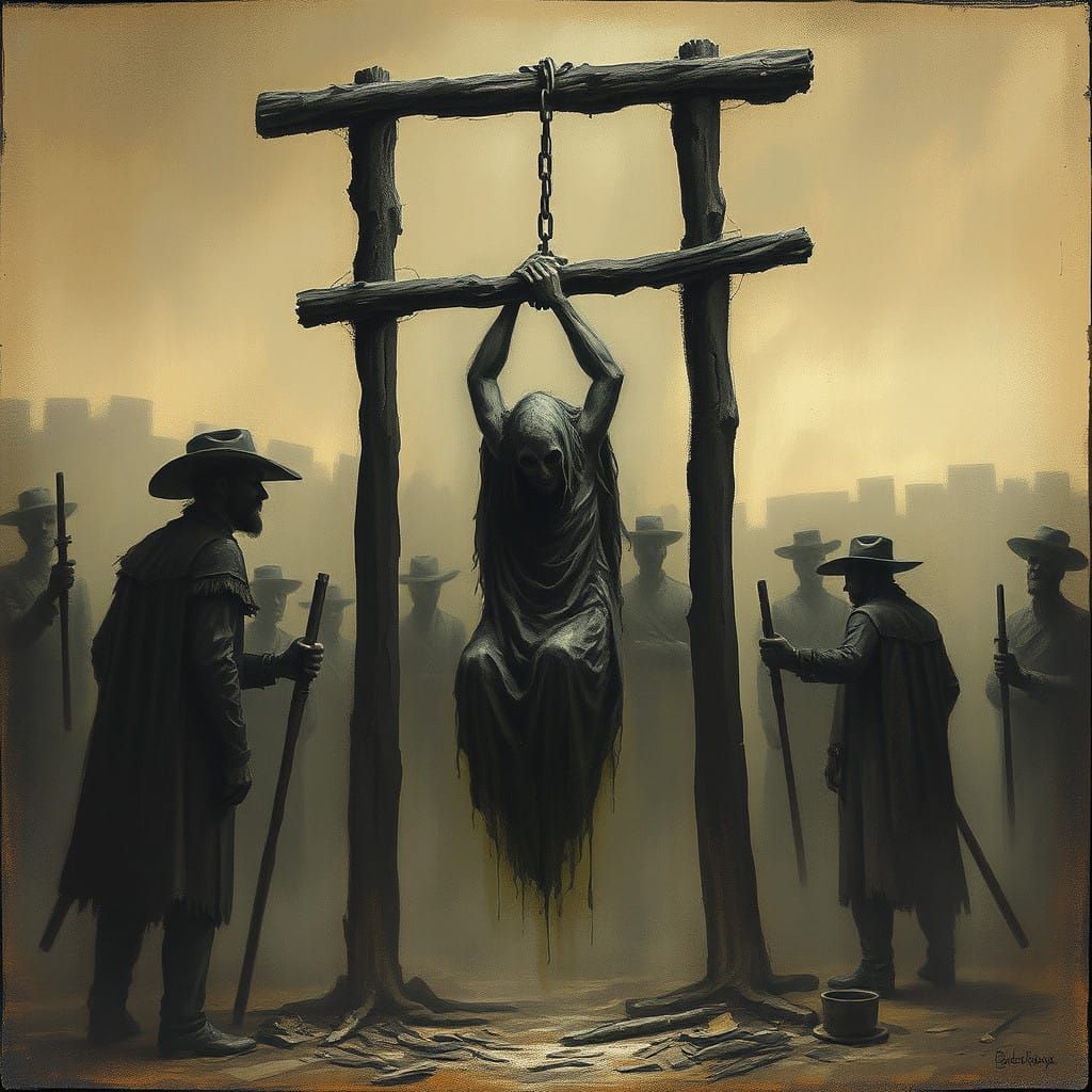 Ethereal Hangman of the Old West