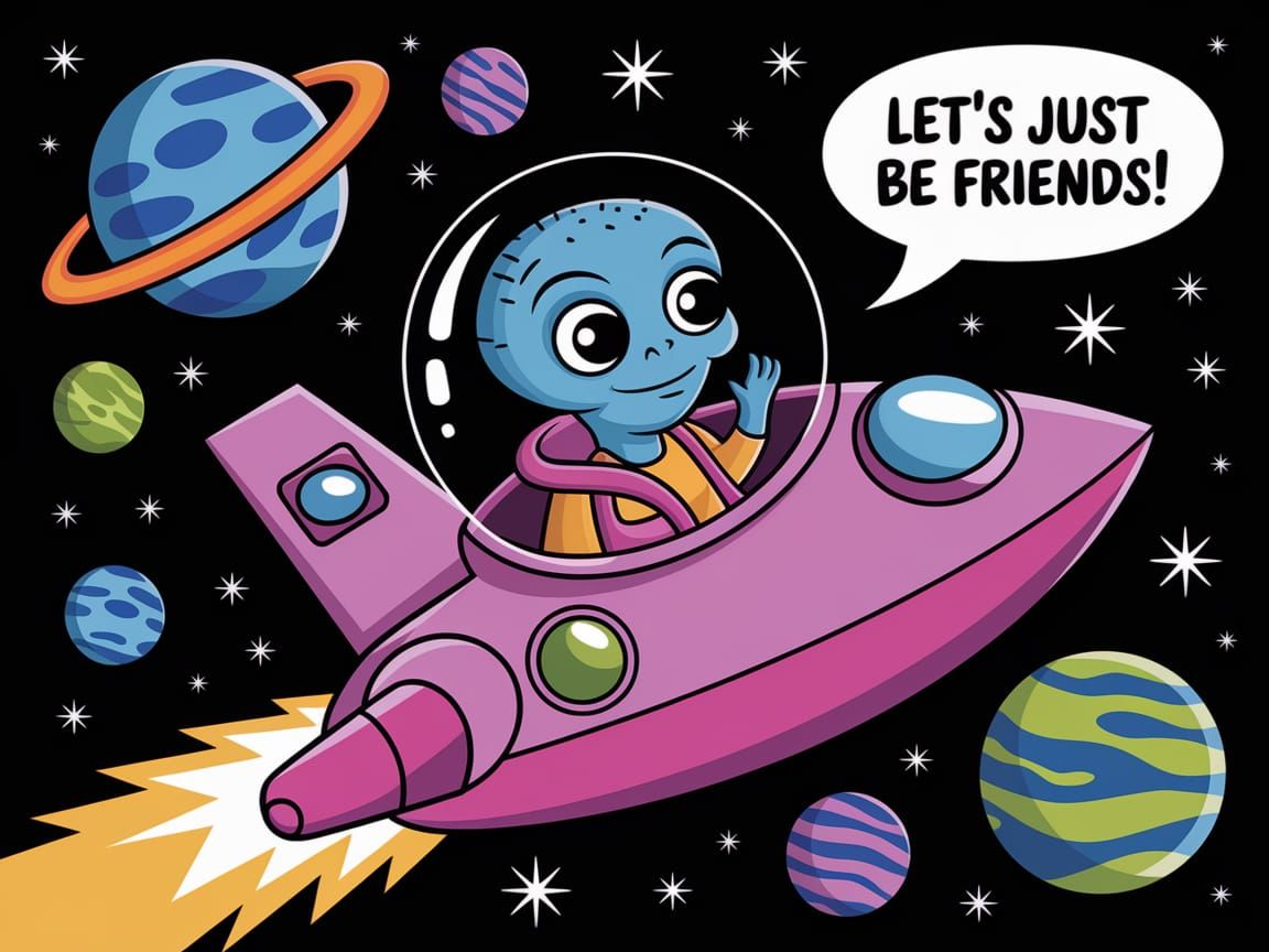 Extraterrestrials Cause Chaos: A Sci-Fi Scene