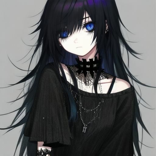 Emo Girl Portrait