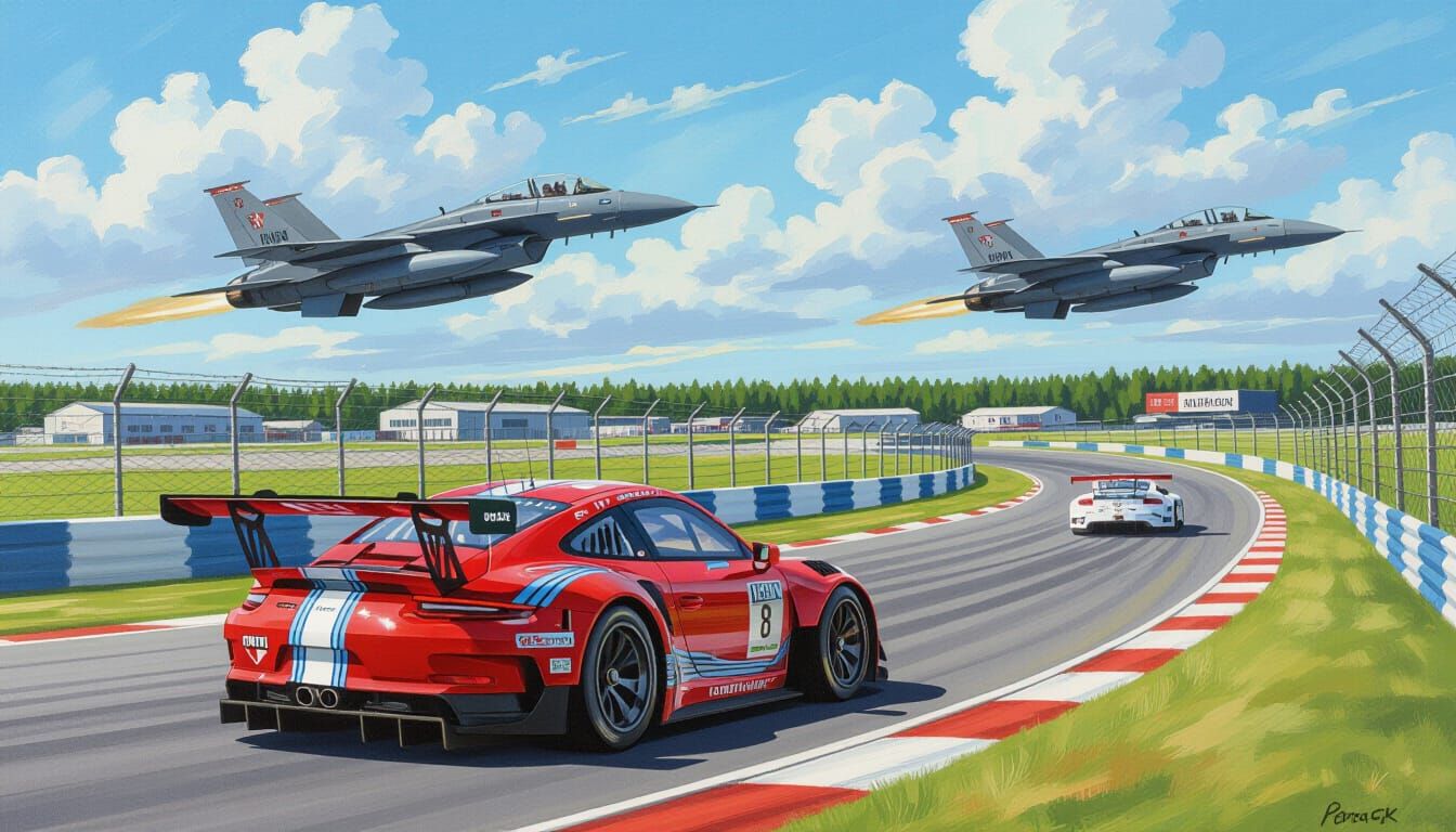 Martini Racing Porsche GT3 RSR & F-15s