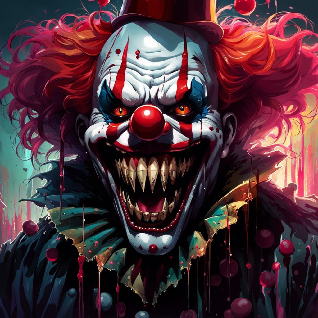 Horrifying Clown from Hell