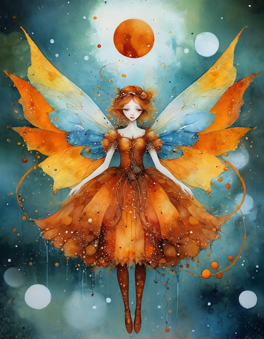 Autumn fairy