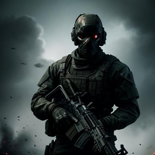 Cinematic Call of Duty Film Still