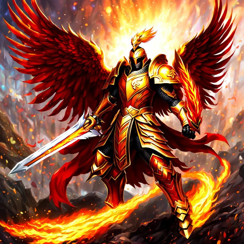 Phoenix Paladin: Warrior of Rebirth