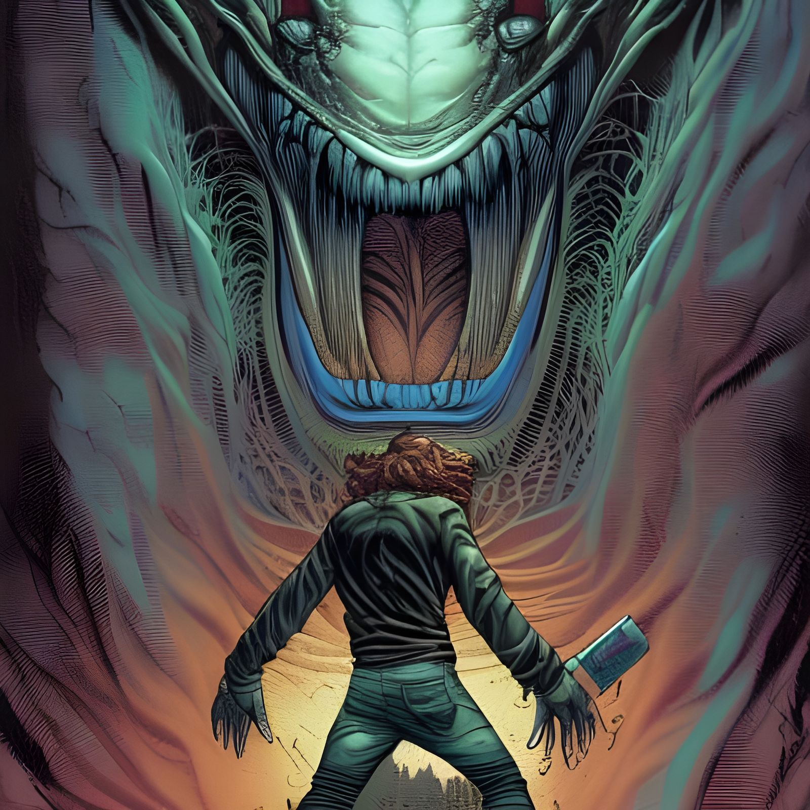 Highway to Monster Mouth: Comic Book Art