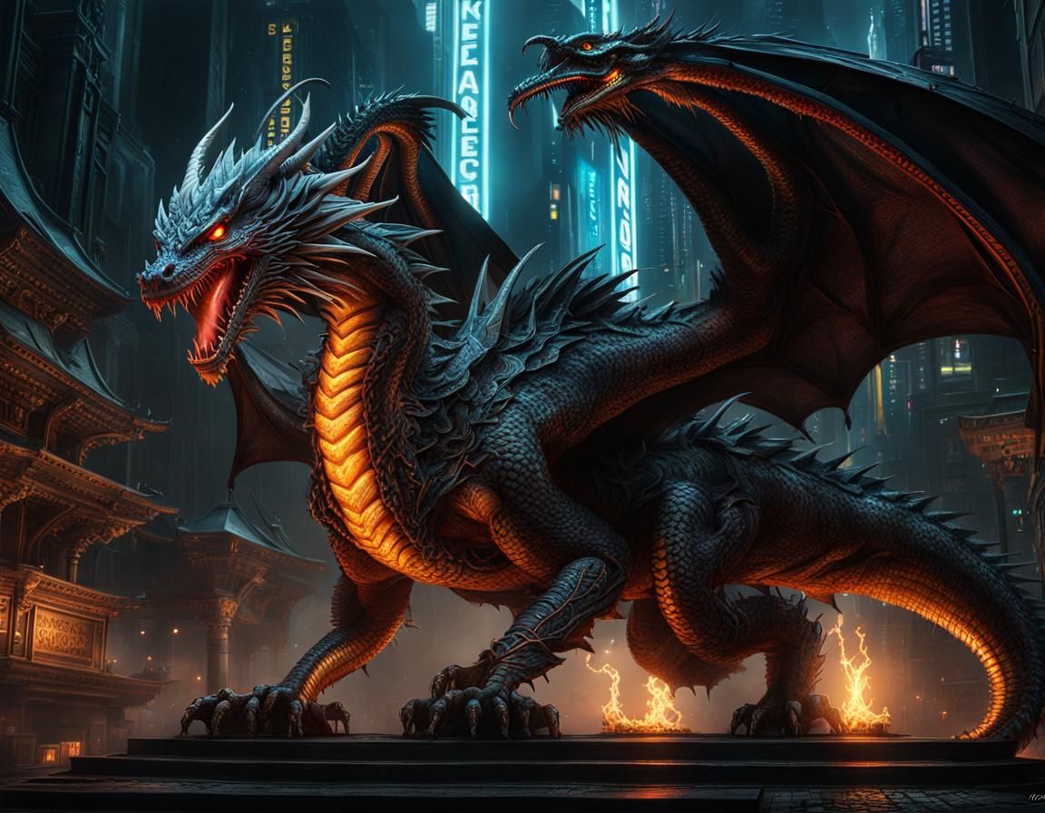 Lord of the Rings Dragon on Gold Coins