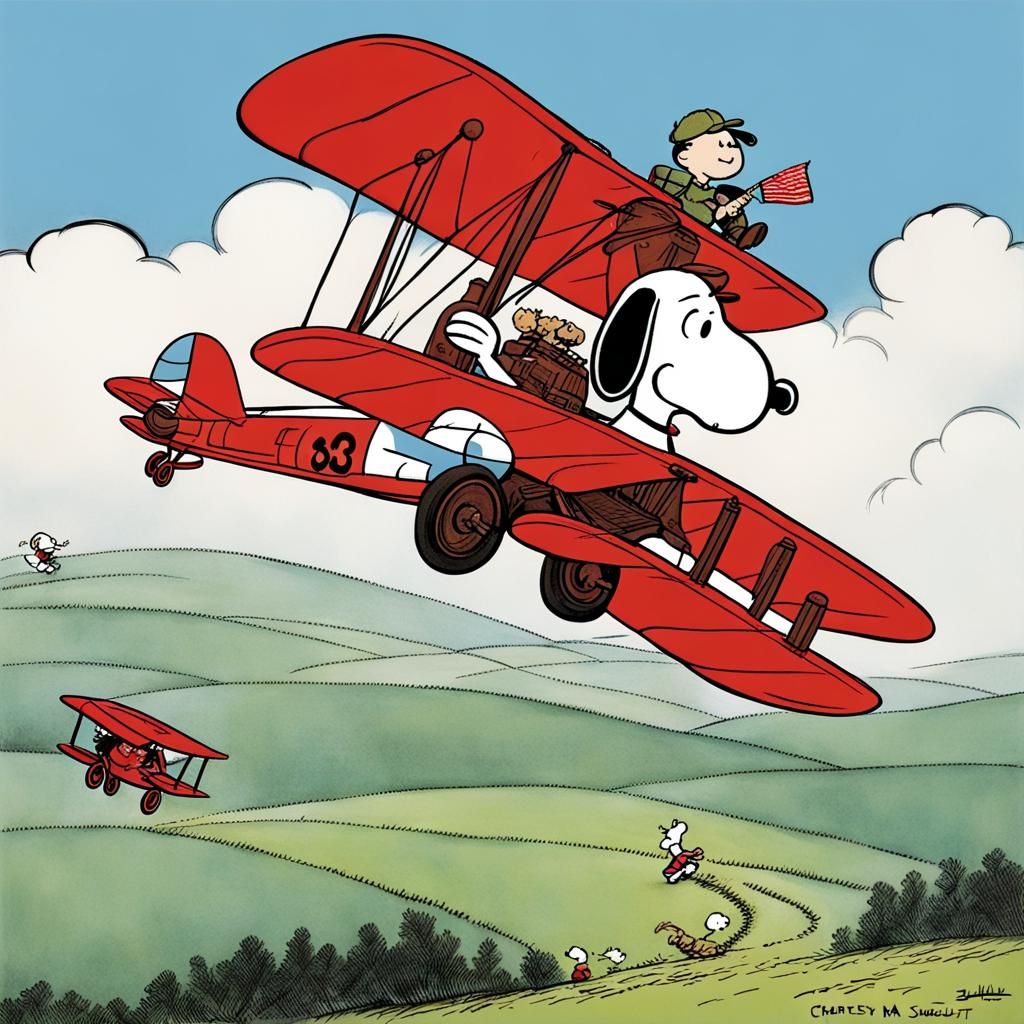 Snoopy's Comic Adventure: Red Baron Chase