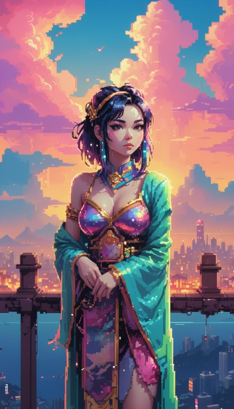 Pixel Art: Chinese Fantasy