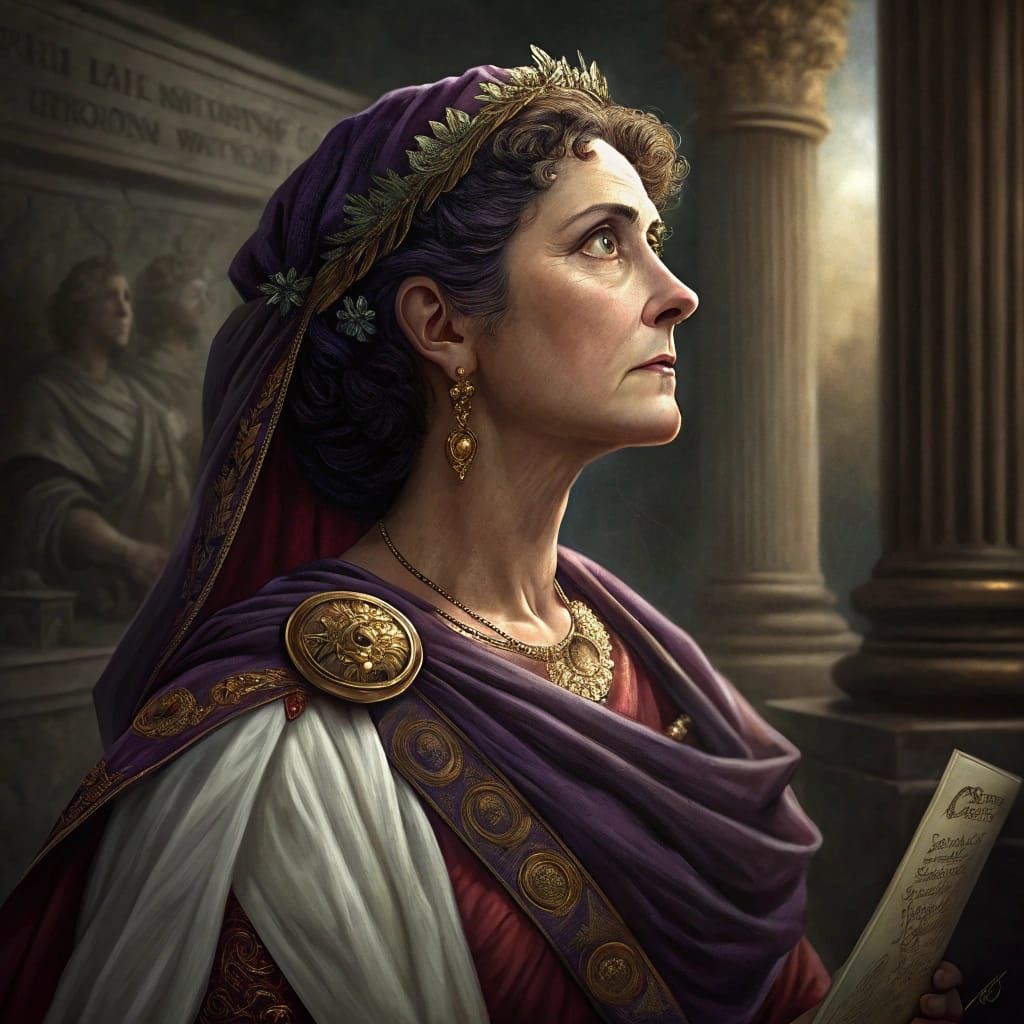 Fulvia: A Renaissance Portrait of Roman Nobility